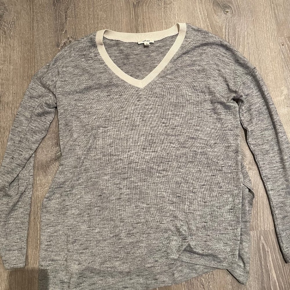 Wilfred Oversized V-Neck Sweater